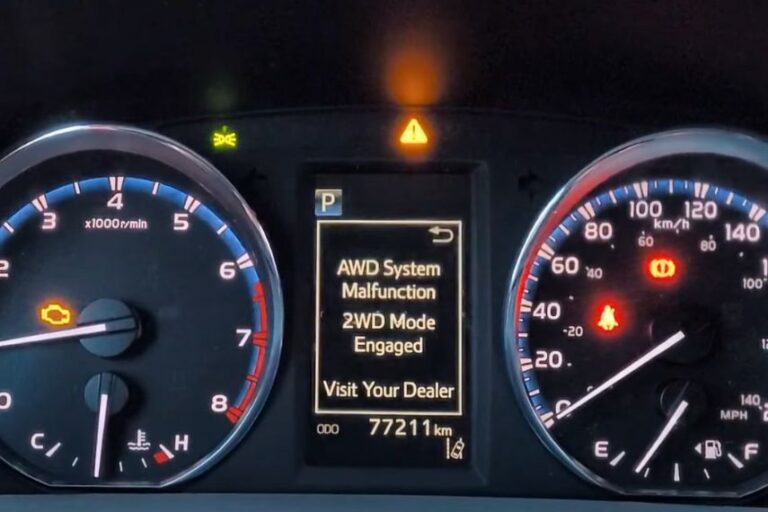 I Fixed "AWD System Malfunction 2WD Mode Engaged"