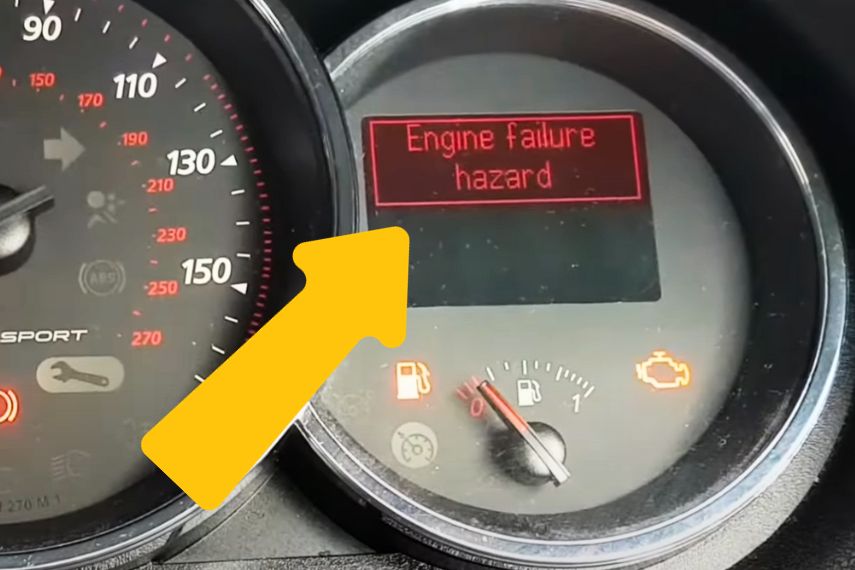 engine failure hazard рено меган 3 дизель