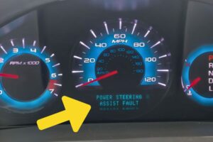 power steering assist fault ford fusion