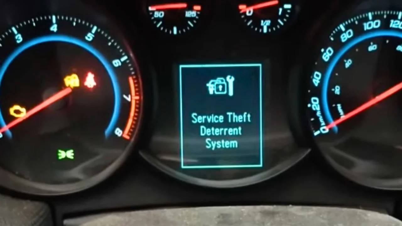 service theft deterrent system